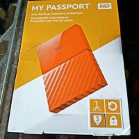 Jual WD My Passport New Design Portable Hard Disk Eksternal 1 TB RESMI Murah