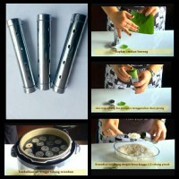 Jual Cetakan Lontong Stainless ukuran 20cm 1 lusin Murah