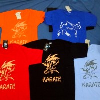 Kaos karate / Tshirt / Polo / Kaos Olahraga Murah Merk Warrior Ori