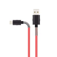Kabel Data Vivan FL100 2.4A Spring Apple Iphone 5/6/7