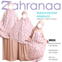 Jual Mukenah Zahranaa Arinda Alya Murah