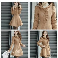 Jual Yoona Choco Blazer bahan Fleece Murah