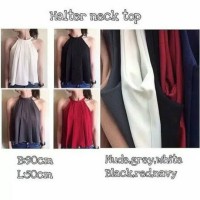 Jual Halter Neck Top Murah