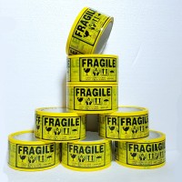 Jual LAKBAN FRAGILE MURAH - WARNA MIRIP POLICE LINE- Murah