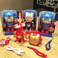 Jual Kipas angin USB portable karakter Transformer Captain America&Iron Man Murah