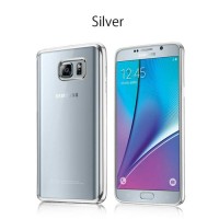HARDCASE SOFT COVER CHROME TRANSPARANT SAMSUNG GALAXY J5 PRIME CASING