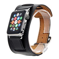CUFF LEATHER PREMIUM STRAP APPLE WATCH SMARTWATCH 38MM, 42MM ORIGINAL