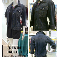 Jual Denim Jacket Jaket Jeans Lengan Panjang Murah