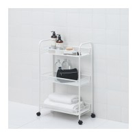 Jual BEST SELLER IKEA HORNAVAN Troli, putih, 26x48x77 cm Murah