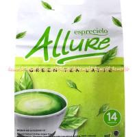 Jual Allure Esprecielo Green Tea Latte Minuman Instan Teh Hijau Asli Jepang Murah