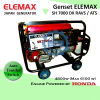 Genset Elemax SH 7000 DX RAVS/ATS Berkualitas