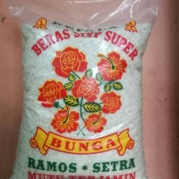 Jual Beras Setra Ramos Cap Bunga 5kg Murah