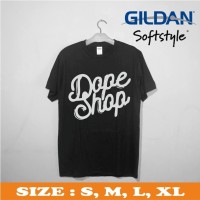kaos gildan Premium - baju kaos distro - kaos branded dope logo 9