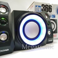 Jual Speaker Aktif Multimedia Dazumba dw366 USB BLUETOOTH Murah