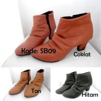 Jual Jual Boots Heels Wanita SB09 Murah