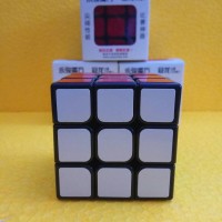 Jual Rubik 3x3 Yongjun Guanlong Blackbase / Rubik / Speedcube / Puzzle Murah