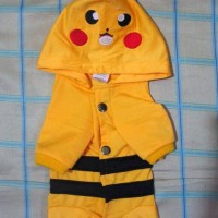 Jual baju kucing / baju anjing model pokemon / pikachu Murah