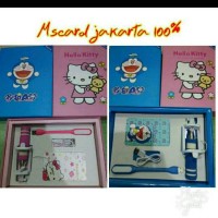 Jual POWER BANK SET KARAKTER DORAEMON HELLO KITTY PACKING DUS EXLUSIVE Murah