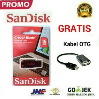 Jual FLASHDISK SANDISK 16GB CRUZER BLADE original Murah
