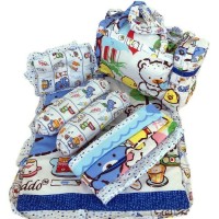 Jual Kasur Bayi Tas Bantal Guling Gendongan Perlak Bayi Set 4 In 1 Chekido Murah