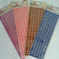 Jual Simple Color - Keyboard Sticker Murah