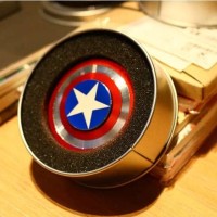Jual FIDGET SPINNER CAPTAIN AMERICA ORIGINL/PRIEMIUM SPINNER/NEW METAL SPIN Murah