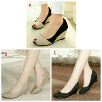 Jual heels cantik murah sepatu kantor wanita formal Murah