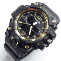 Jual Jam tangan pria cowo murah terbaru anti air dziner gshock lasebo black Murah