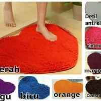 Jual Keset cendol LOVE microfiber anti slip Murah