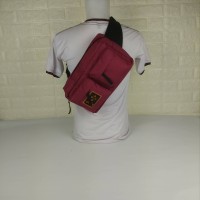 Jual tas cowok/dada/pinggang/punggung/selempang/terbaru/pria/gaul nev i Murah