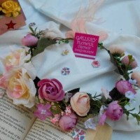Jual Majestic Purple Flower Crown / Flowercrown Murah