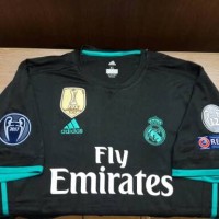 Jual JERSEY REAL MADRID AWAY NEW +UCL+WCC 2017/2018 Murah