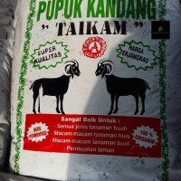 Pupuk Kandang Kambing - pupuk organik kambing halus - Gojek Only