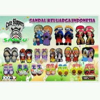 Jual Sandal karakter Sancu ( Sandal Lucu ) utk anak wanita size: 21 & 24. Murah