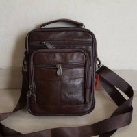 Jual Tas slempang pria kulit asli Murah