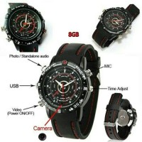 Jam tangan kamera digital 8GB waterproof (anti air) / jam tangan pria