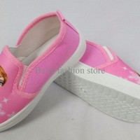Jual Sepatu Anak / Sepatu Kets / Sepatu Kanvas - FROZEN (Import) NMS10022 Murah