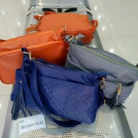 TAS WANITA TEEBARU KULIT SAPI ASLI MODEL PAPILLON FOSSIL garut