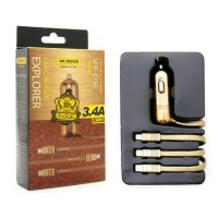 Jual WK Design Explorer Car Charger 3in1 Murah