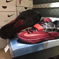 PROMO ! SEPATU BASKET NIKE KD7 LOW LIGHTNING RED