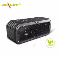 Jual HD ZEALOT Bluetooth Speaker Waterproof Power Bank 5200mAh - S6 FU Murah