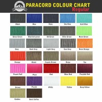 Jual Tali Paracord 7 Strand, ada Lebih dari 50 warna Murah