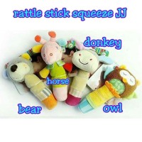 Jual Koleksi terbaru Mainan Bayi Rattle Stick Squeeze promo termurah Murah