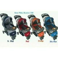 Jual Baby Stroller Pliko BOSTON Roda 3 (kirim Non GOSEND) Murah
