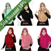 Hijab Instan Jilbab Simple Pashmina Instant Athalia Diamond
