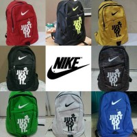 Jual tas ransel nike just do it sekolah kuliah olahraga laptop Murah
