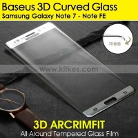 Baseus 3D Full Curved Tempered Glass Samsung Galaxy Note 7 - Note FE