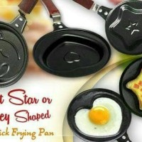Jual Teflon Karakter mini frying pan /cetakan telur Murah