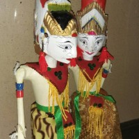 Jual wayang golek sedang RAMA SHINTA Murah