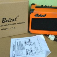 Jual Ampli Gitar Belcat 15G Distorsi Orange Murah